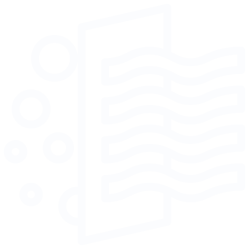 Air Flow Waves White